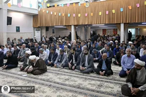 گرامیداشت شهدای خدمت در بیت آیت الله علم&zwnj;الهدی