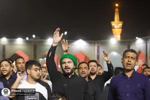 مراسم چهارپایه&zwnj;خوانی کشورهای جهان اسلام در حرم مطهر رضوی -2