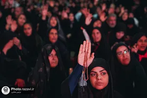 تشییع پیکر رهبر شهید انقلاب در مشهد مقدس-3