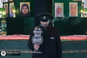 آئین خطبه&zwnj;خوانی شب عاشورا در حرم مطهر رضوی-2