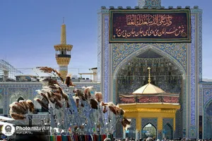 عزاداری عاشورای حسینی در حرم مطهر رضوی