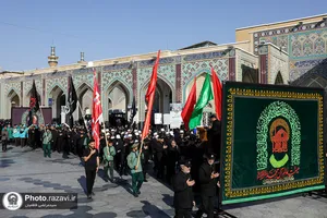 عزاداری هیئت عالم آل محمد در روز شهادت امام سجاد علیه السلام
