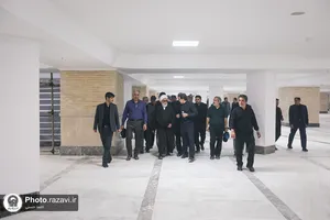 بازدید تولیت آستان قدس رضوی از پروژه رواق زیرسطحی امام حسین علیه&zwnj;السلام