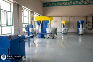افتتاح خط رنگ صنایع شیمیایی تیوان ثامن