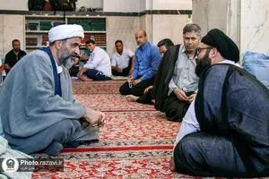 اعتکاف کارکنان آستان قدس رضوی در حرم امام رضا علیه&zwnj;السلام