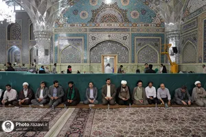 جشن دانش آموختگان علوم پزشکی کشور در حرم مطهر رضوی