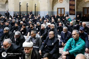 عزاداری دهه اول محرم با حضور تولیت آستان قدس رضوی-1