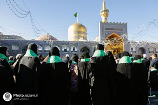 تشرف 220 زائر اولی اصفهانی به بارگاه نورانی حضرت رضا(ع)