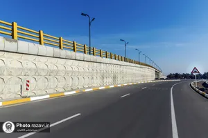 افتتاح پل امام رضا علیه&zwnj;السلام در گلبهار
