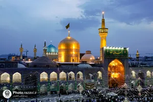 حال و هوای حرم مطهر رضوی در آستانه ولادت امام رضا علیه&zwnj;السلام