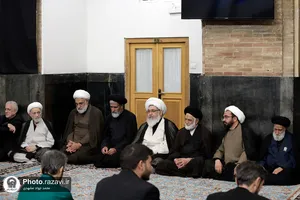 عزاداری حضرت اباعبدالله الحسین(ع) با حضور تولیت آستان قدس رضوی-2