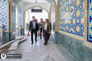 بازدید معاون طرح و برنامه آستان قدس رضوی از دارالشفاء امام