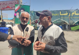 خدمت‌رسانی ۸ کارگروه تخصصی به زائران اربعین در موکب همدان