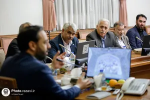 دیدار جمعی از اعضای جامعه هتلداران ایران با قائم&zwnj;مقام تولیت آستان قدس رضوی