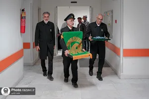 عیادت از بیماران بیمارستان اکبربه مناسبت روز جهانی کودک