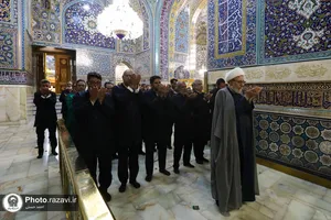 اصلاح نورپردازی روضه منور رضوی