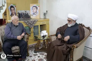 دیدار تولیت آستان قدس رضوی با خانواده&zwnj;ی شهدا