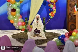 جشن عبادت شکوفه&zwnj;های بهشتی در حرم مطهر رضوی