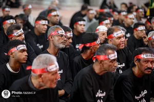 عزاداری سنتی دهه آخر صفر در &laquo;حسینیه حرم&raquo;-1