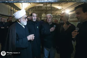 بازدید تولیت آستان قدس رضوی از پروژه رواق زیرسطحی امام حسین علیه&zwnj;السلام
