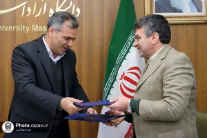 امضاء تفاهم&zwnj;نامه همکاری مؤسسه تربیت&zwnj;بدنی بنیاد کرامت رضوی با دانشگاه آزادی اسلامی