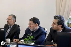 جلسه بررسی عملکرد سال 1402 حرم مطهر رضوی