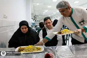 امیر و زینب مهمانان ویژه امام رضا علیه&zwnj;السلام