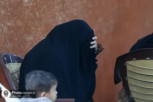 عزاداری مهمانان لبنانی آستان قدس رضوی در شهادت حضرت زهرا(س)