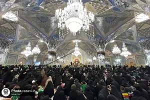 همایش "شیرخوارگان حسینی" در حرم مطهر رضوی-2