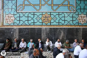 بزرگداشت مرحوم سید رضا موید در حرم مطهر رضوی