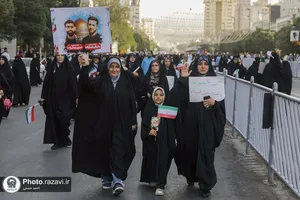 اجتماع مردمی &laquo;مدافعان حریم خانواده&raquo; به مناسبت روز عفاف و حجاب - 1