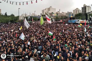 تشییع رئیس&zwnj;جمهور شهید و همراهان در مشهدالرضا&zwnj;&zwnj;علیه السلام -3