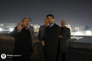 بازدید وزیر ارتباطات و فناوری اطلاعات از دکل&zwnj;های مخابراتی حرم مطهر رضوی