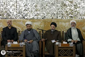 دیدار اعضای ستاد بزرگداشت دهه کرامت با تولیت آستان قدس رضوی