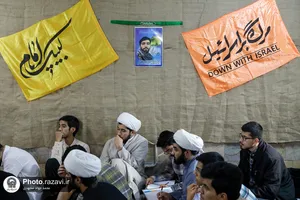 حضور تولیت آستان قدس رضوی در مدرسه علمیه الحجة