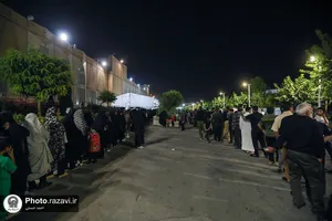 موکب کفشداران افتخاری امام رضا علیه&zwnj;السلام در دهه آخر صفر