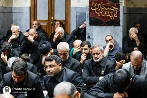 عزاداری دهه اول محرم با حضور تولیت آستان قدس رضوی-1