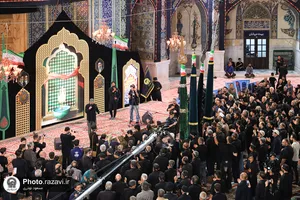 عزاداری سنتی شب پنجم محرم در &laquo;حسینیه حرم&raquo;