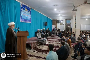 حضور تولیت آستان قدس رضوی در مدرسه علمیه امام محمدباقر(ع)