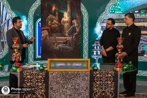 رونمایی از اثر فاخر استاد حسن روح الامین با نام مناظره