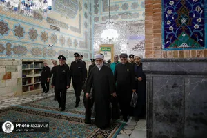 عزاداری حضرت اباعبدالله الحسین(ع) با حضور تولیت آستان قدس رضوی-2