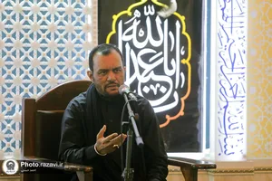 تقدیر از خادمان و مداحان حسینی حرم مطهر رضوی