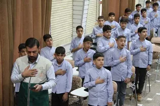 ۸ مدرسه لارستان در هشتمین روز مهر میزبان عطر رضوی/ گزارش تصویری