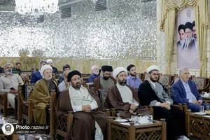 دیدار اساتید مدرسه تابستانی دارالعلم با تولیت آستان قدس رضوی