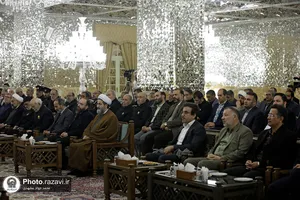 مراسم معارفه مدیرعالی حرم مطهر رضوی