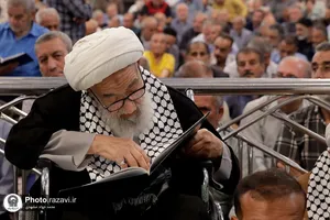 گرامیداشت سید مقاومت در حرم مطهر رضوی