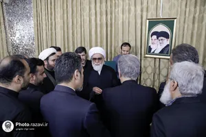 دیدار جمعی از نویسندگان با تولیت آستان قدس رضوی