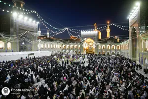 مراسم تحویل سال 1402 در حرم مطهر رضوی - 1