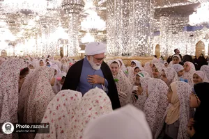 جشن تکلیف دوهزار نفری دختران مشهدی-1