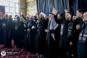 تشرف کاروان سفیران امام رئوف به حرم امامزاده سید محمد